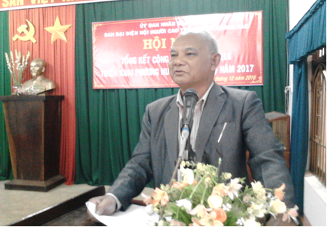 Hội Người cao tuổi huyện Krông Pắc tổng kết hoạt động năm 2016