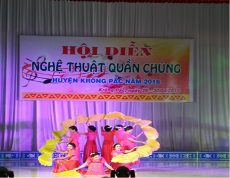 Hội diễn nghệ thuật quần chúng huyện Krông Pắc năm 2016