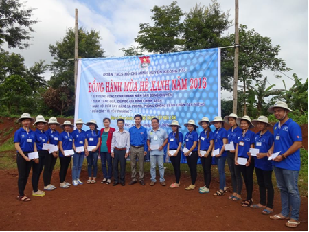 Huyện đoàn Krông Pắc tổ chức chương trình kỳ nghỉ hồng