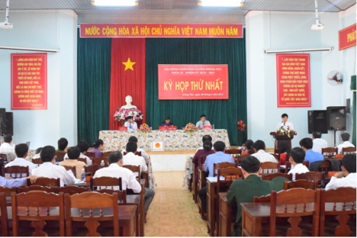 Kỳ họp lần thứ nhất Hội đồng nhân dân huyện Krông Pắc khóa XI nhiệm kỳ 2016-2021