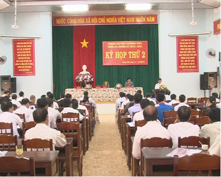 Hội đồng nhân dân huyện Krông Pắc tổ chức thành công kỳ họp thứ 2, nhiệm kỳ 2016-2021