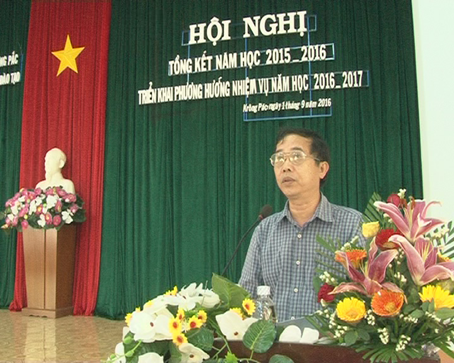Huyện Krông Pắc tổng kết năm học 2015 - 2016