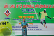 Giải tennis mở rộng huyện Krông Pắc năm 2016