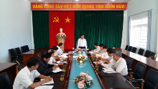 Tiểu Ban thông tin, truyền truyền của Ủy ban bầu cử huyện họp triển khai công tác tuyên truyền bầu cử đại biểu Quốc hội khóa XIV và đại biểu HĐND các cấp nhiệm kỳ 2016 - 2021