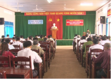 Thị trấn Phước An, huyện Krông Pắc tổ chức hội nghị triển khai kế hoạch xây dựng thị trấn không có tệ nạn ma túy