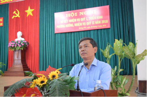 Huyện uỷ Krông Pắc sơ kết quý I năm 2018
