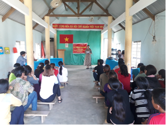 Khai giảng lớp dạy nghề nuôi và phòng, trị bệnh trên trâu bò
