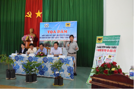 Huyện Krông Pắc tổ chức Toạ đàm giới thiệu kết quả nghiên cứu khoa học trong sản xuất nông nghiệp