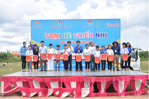 Hội trại hè thiếu nhi xã Vụ Bổn năm 2018