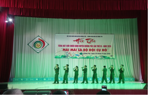 Hội thi tiếng hát Hội Cựu chiến binh Krông Pắc lần thứ III - năm 2019