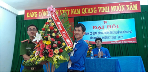 Đại hội Chi đoàn cơ quan Đảng - Đoàn thể huyện Krông Pắc lần thứ VII, nhiệm kỳ 2019-2022