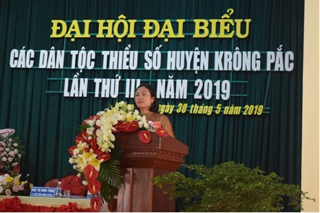 Đại hội Đại biểu các dân tộc thiểu số huyện Krông Pắc lần thứ III, năm 2019