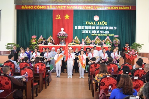 Đại hội Đại biểu Mặt trận Tổ quốc Việt Nam huyện Krông Pắc lần thứ 11, nhiệm kỳ 2019-2024
