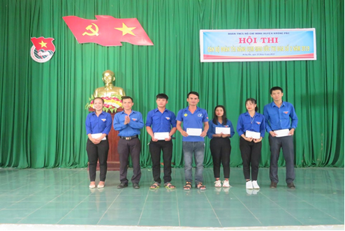 Huyện Đoàn Krông Pắc tổ chức Hội thi cán bộ đoàn tài năng, Cụm 2