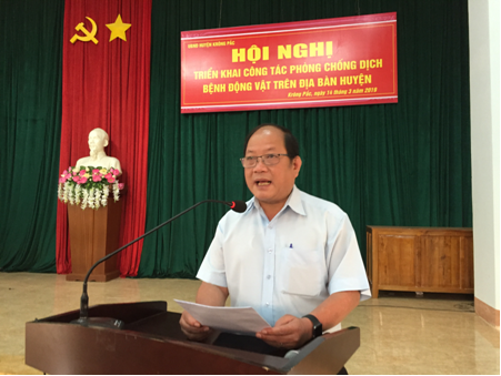 Huyện Krông Pắc triển khai kế hoạch phòng, chống dịch tả lợn Châu Phi