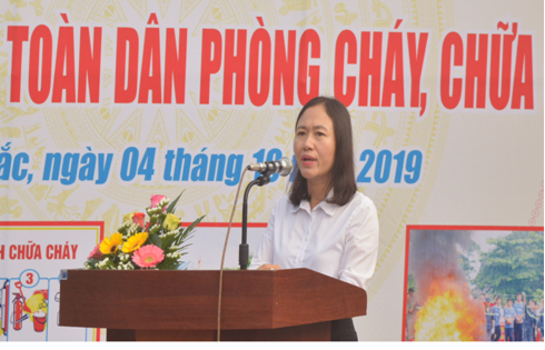Huyện Krông Pắc phát động hưởng ứng ngày toàn dân phòng cháy, chữa cháy