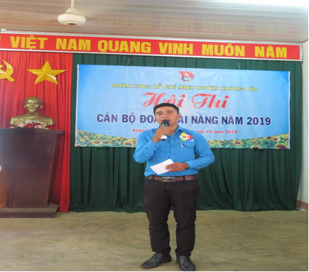 Hội thi cán bộ đoàn tài năng huyện Krông Pắc năm 2019