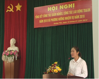 Huyện Krông Pắc tổng kết công tác giảm nghèo năm 2018