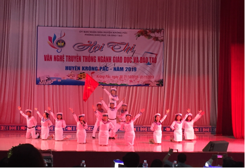 Hội thi văn nghệ truyền thống ngành giáo dục huyện Krông Pắc