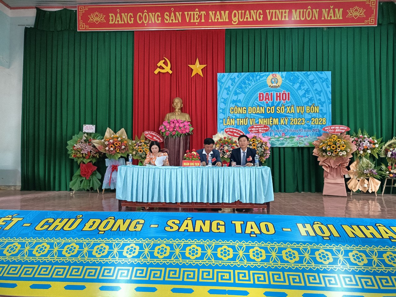 Đaị hội Công Đoàn Cơ Sở xã Vụ Bổn Lần thứ VI, Nhiệm kỳ 2023 - 2028
