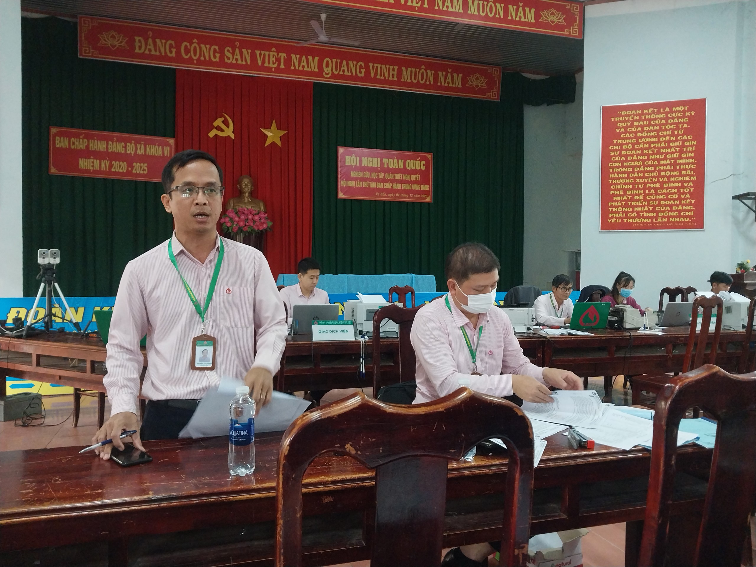 ĐOÀN THANH NIÊN XÃ VỤ BỔN TIẾP CẬN NGUỒN VỐN NHCSXH PHÁT TRIỂN KINH TẾ TẠI ĐỊA PHƯƠNG VÀ HỖ TRỢ THANH NIÊN KHỞI NGHIỆP